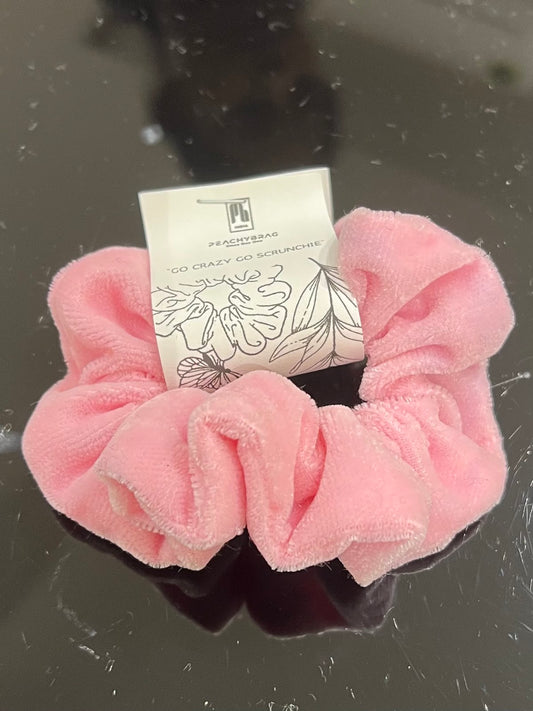 Bubbly Pink Scrunchie