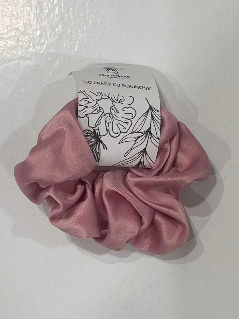 Pink Champagne Scrunchie