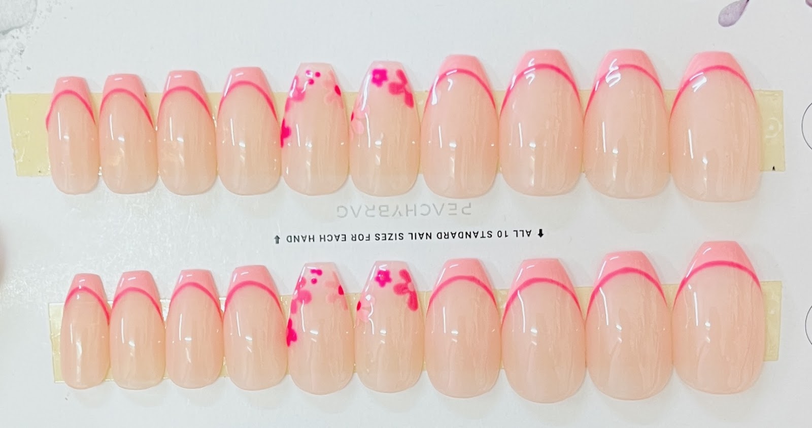 Daisy Drift French PINK Tips
