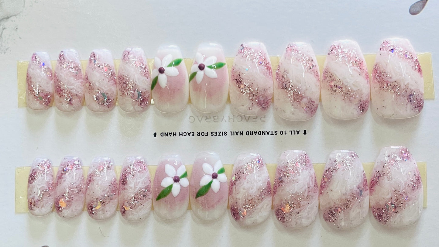 Shooting Flower Nails
