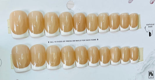 Classic French WHITE Tips