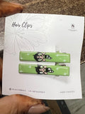 PwrPuff Girl (Buttercup) HairClip