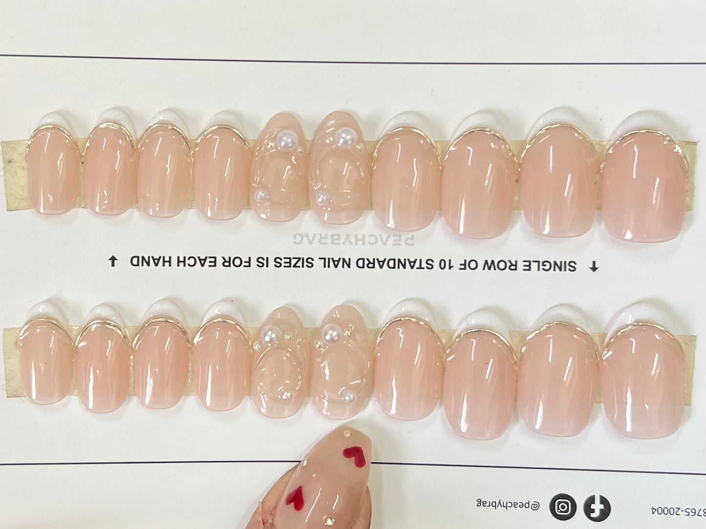 Pearl Whisper Press Ons