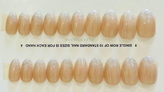 Fairyland Press On Nails BROWN