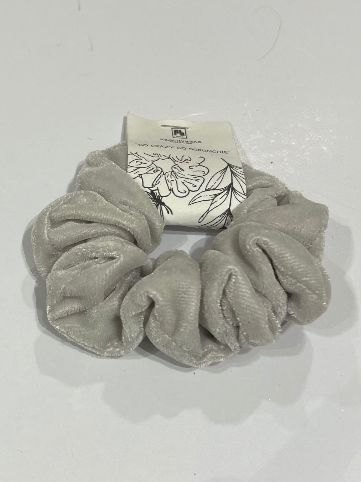 Baby Grey Scrunchie