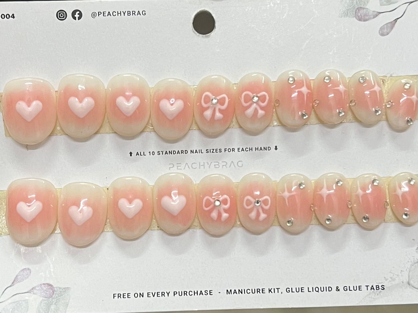 Pretty Me Stick On Nails
