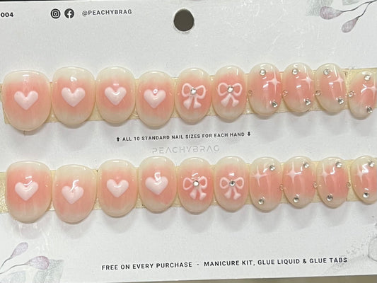 Pretty Me Stick On Nails