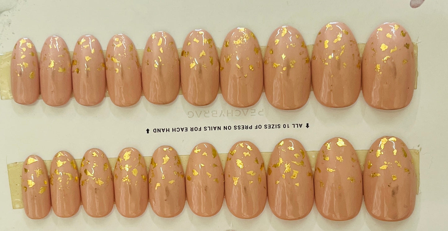 Velvet Teddy Foil Press Ons