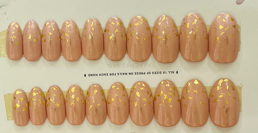 Velvet Teddy Foil Press Ons
