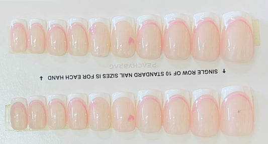 Bubbly Love French Tips