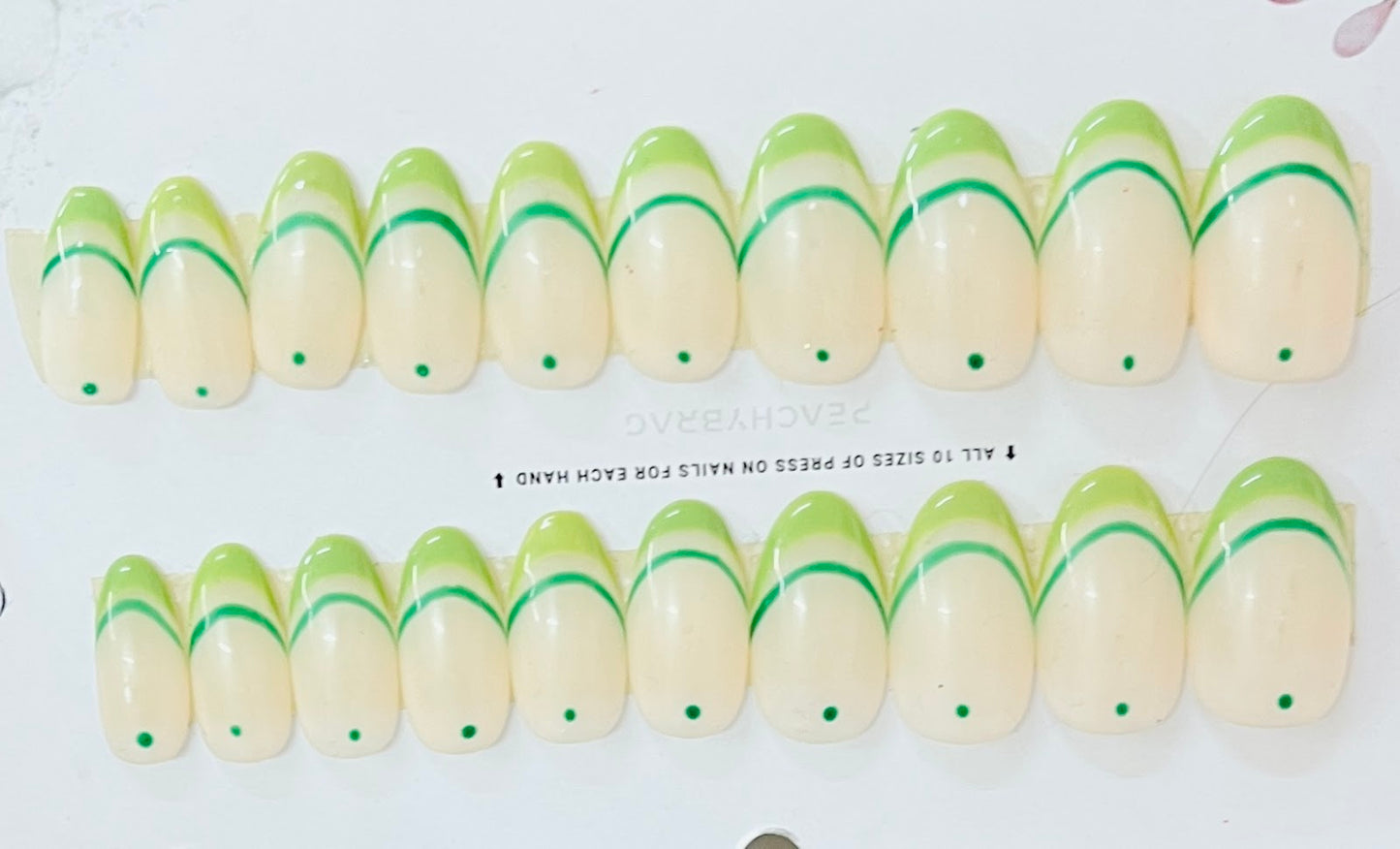 Matcha GREEN French Tips