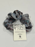 Foggy Petals Scrunchie