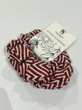 Red Zig Scrunchie