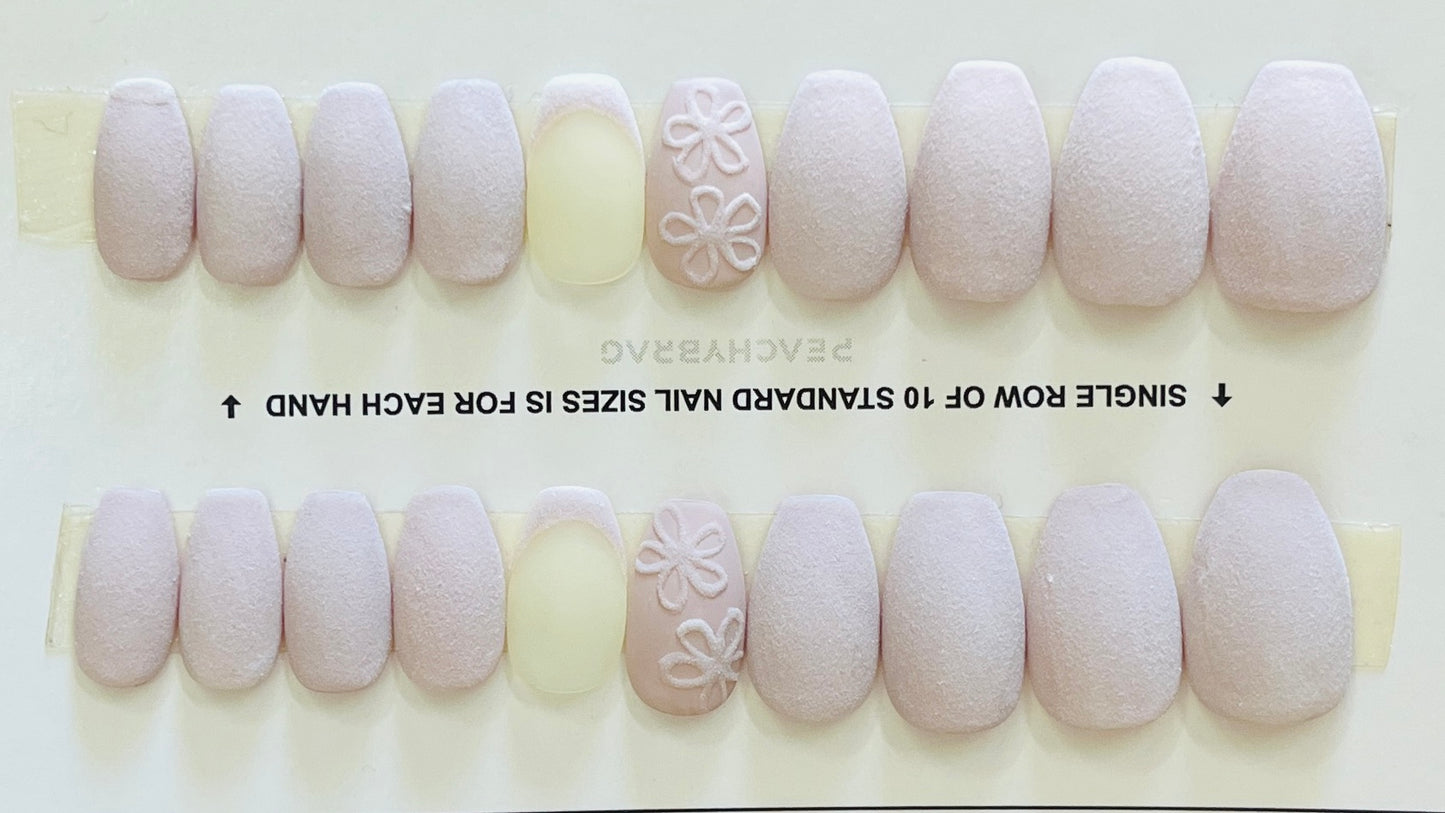 Powder Petal Press Ons