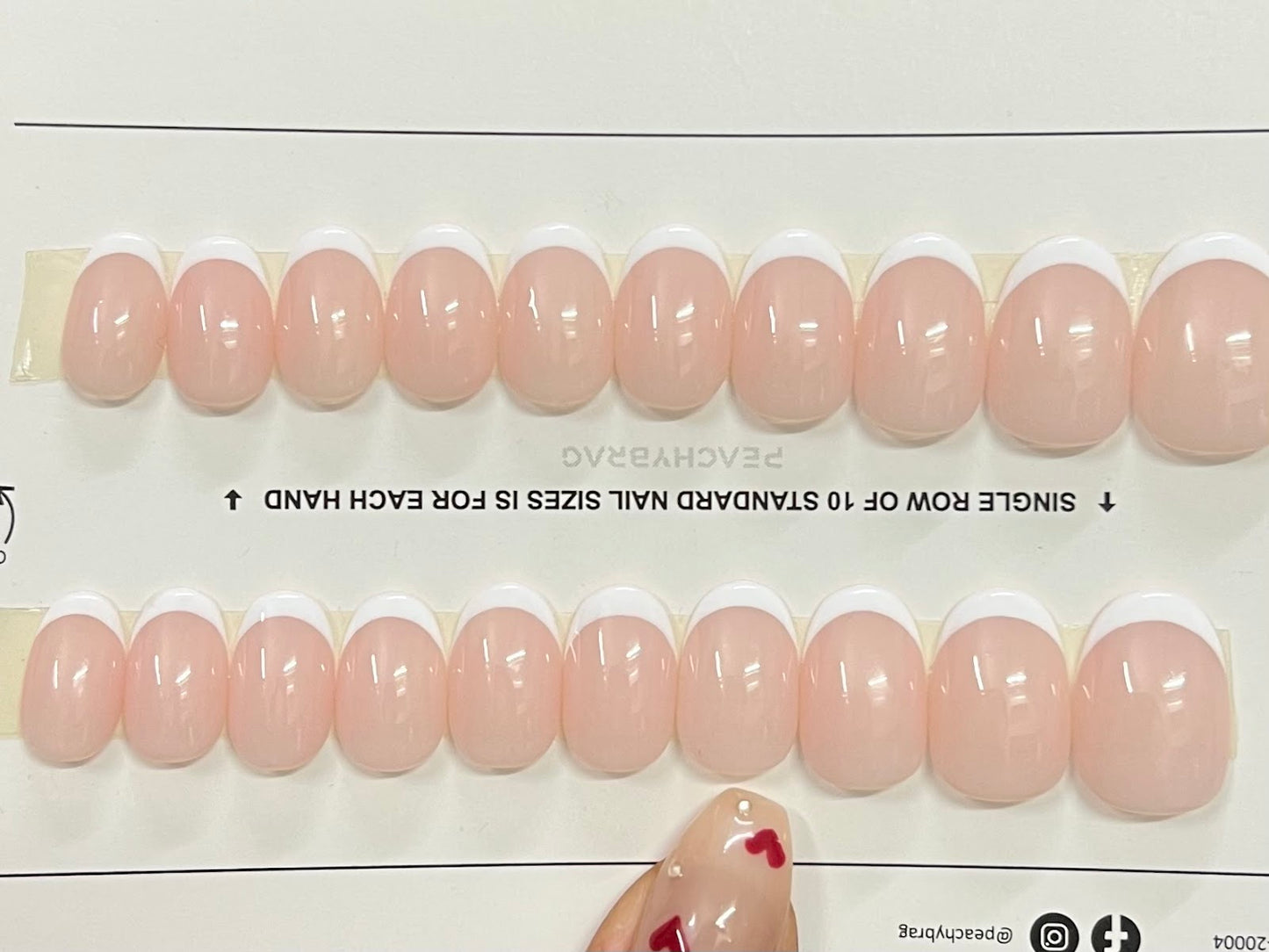 Soft French WHITE Tips
