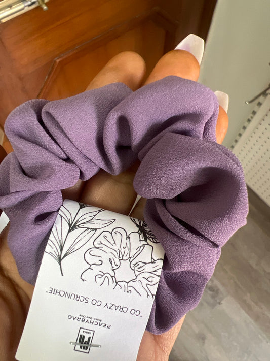 Ash Purple Scrunchie