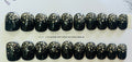 Sparkleland BLACK Press Ons