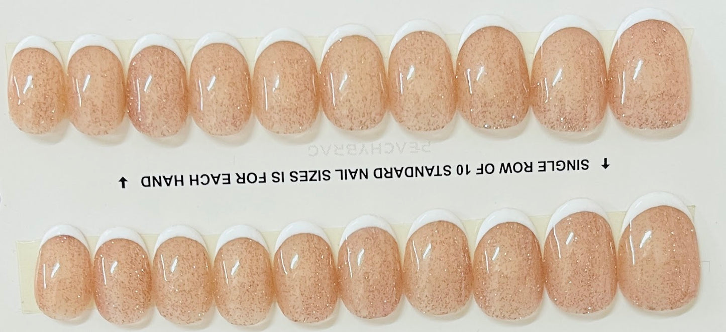 Rosy Spark French Tips