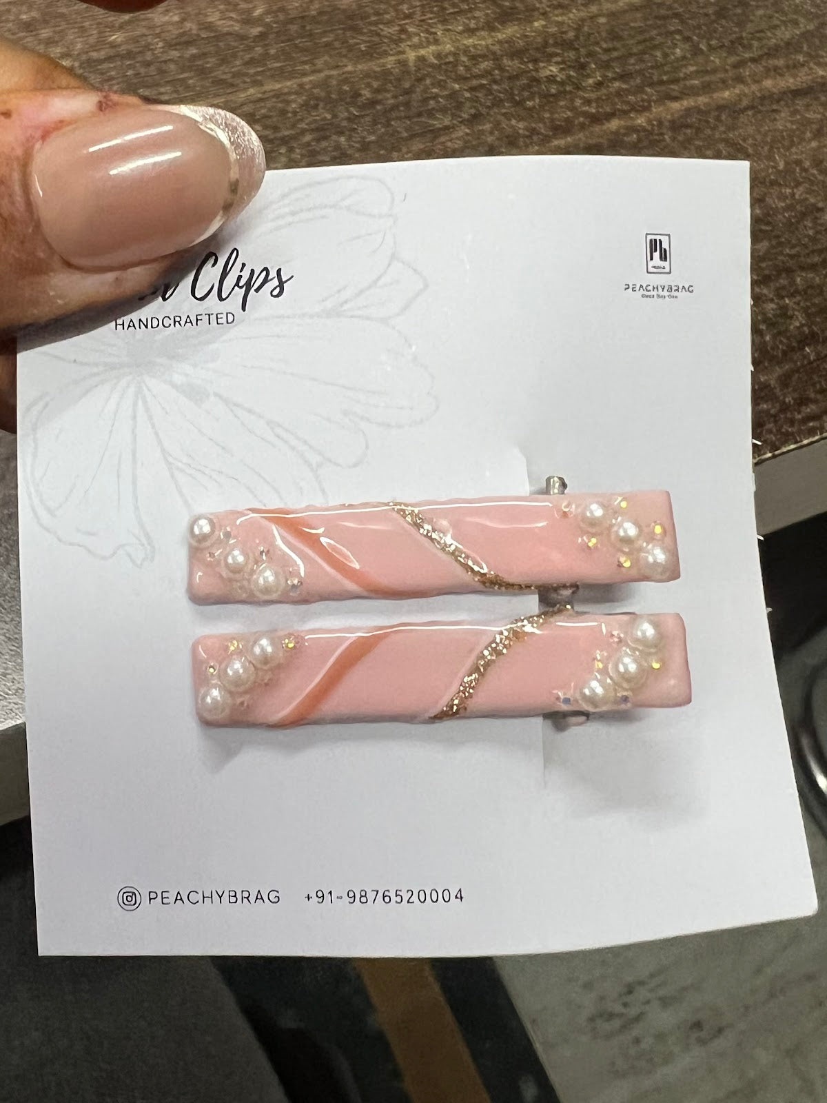 Pearl Veil HairClip