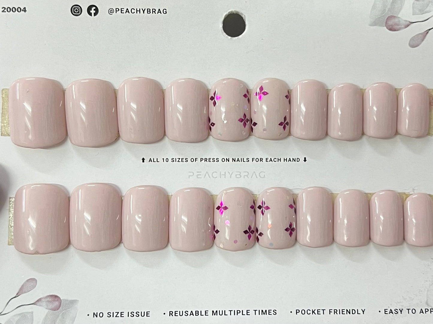 Fine Floret 4Designer Nails