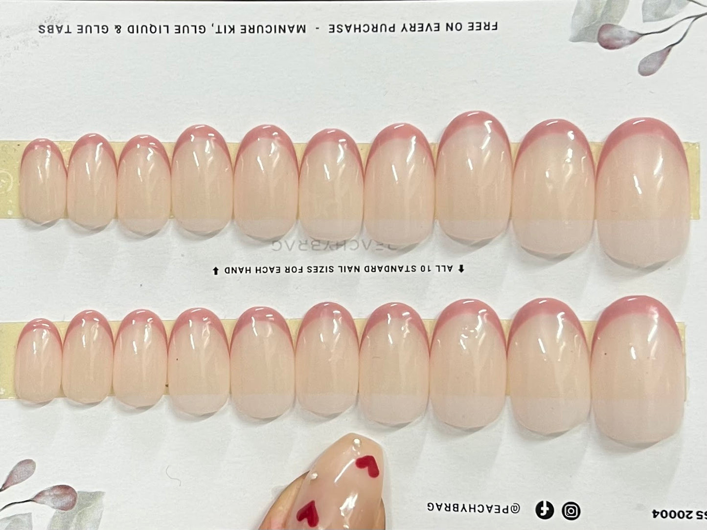 Sweet French NUDE Tips