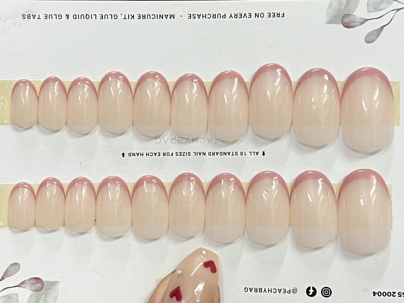 Sweet French NUDE Tips