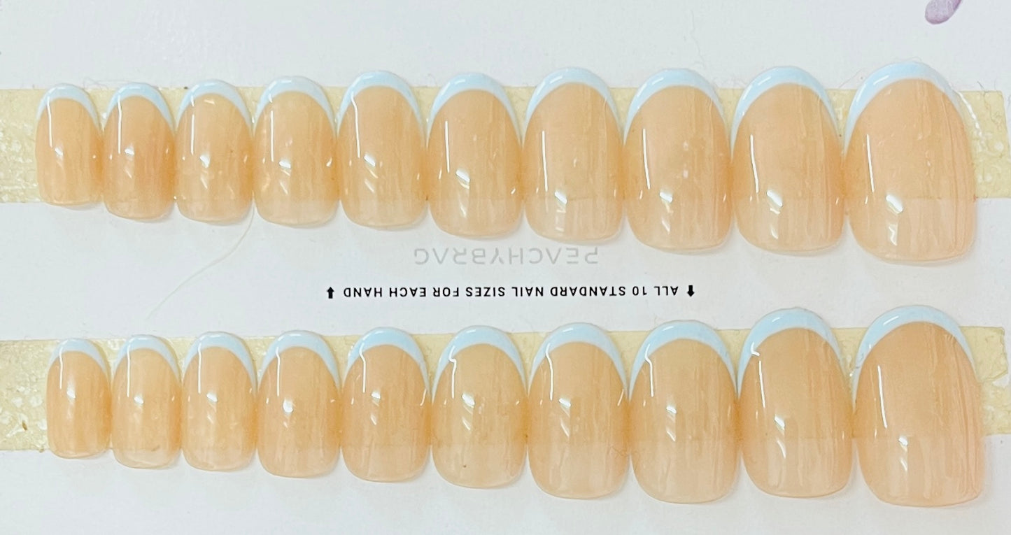 Classic French BARBIE PINK Tips