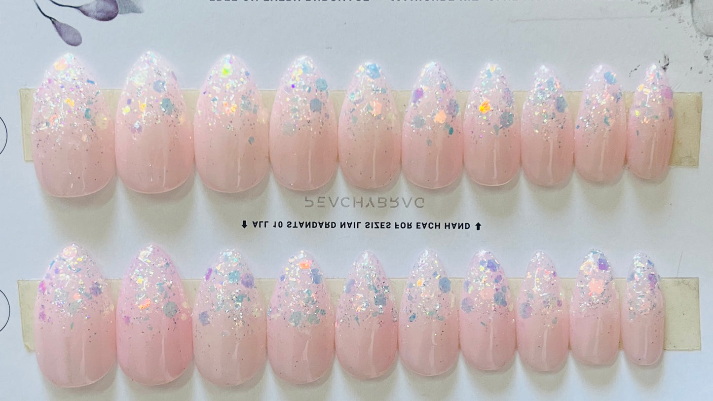 Starland Press On Nails PINK