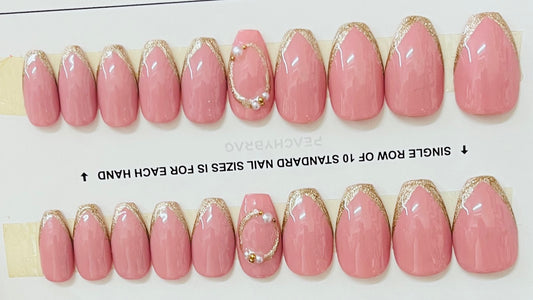 Champagne French Tips