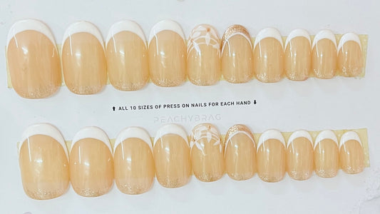 Heavenly Bloom French Tips
