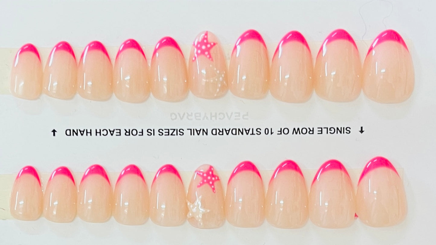 Starfish PINK French Tips